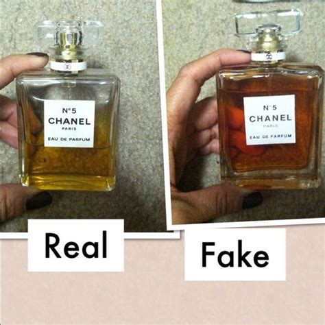 chanel no 5 perfume fake vs real